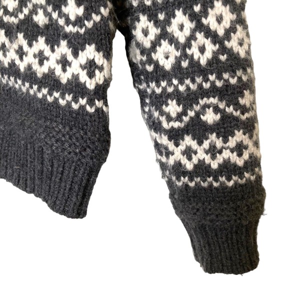 Marine Layer Jill Fair Isle Crewneck Sweater Alpaca Wool Blend Size XS - Picture 6 of 12